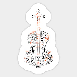 VIOLÍN 1 Sticker